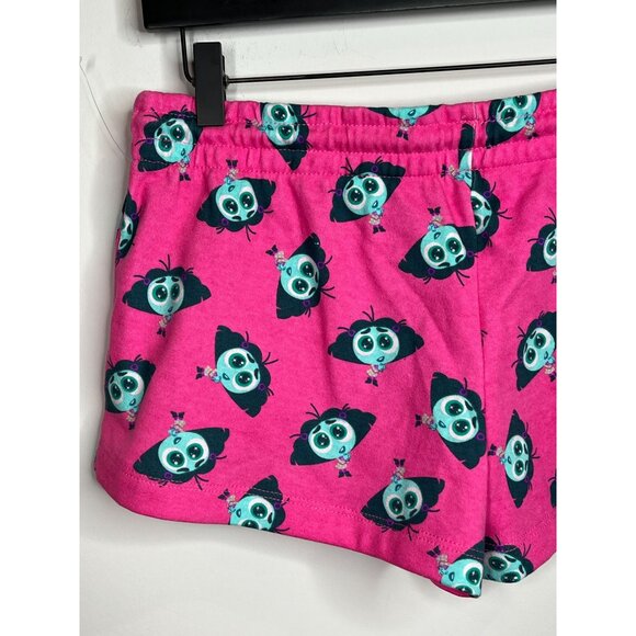 Inside Out 2 Disney Shorts Womens Medium Graphic Sweat Active Pink Blue Envy - Picture 5 of 16
